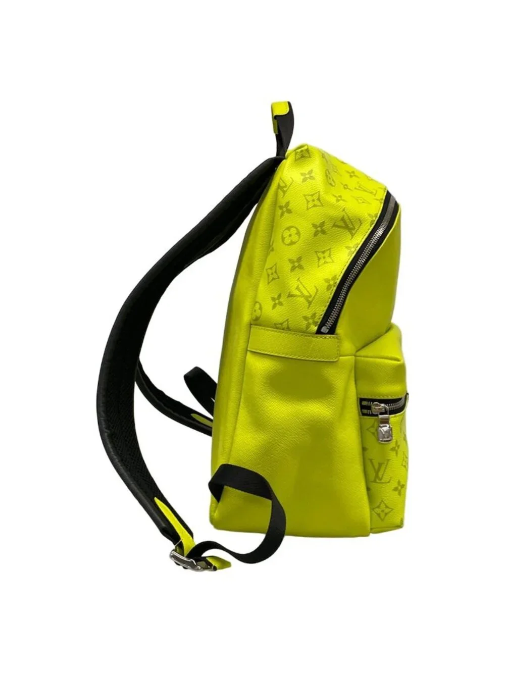 Louis Vuitton Backpack Taigarama Discovery Jaune Leather Cowhide